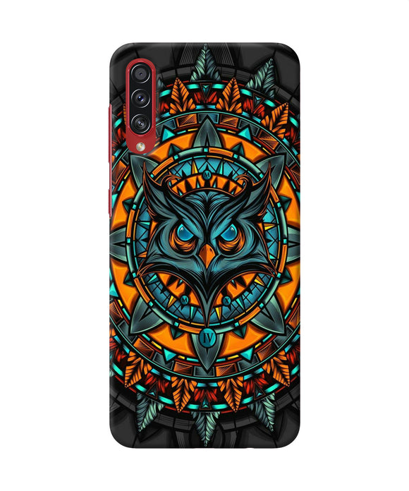 Angry Owl Art Samsung A70s Back Cover