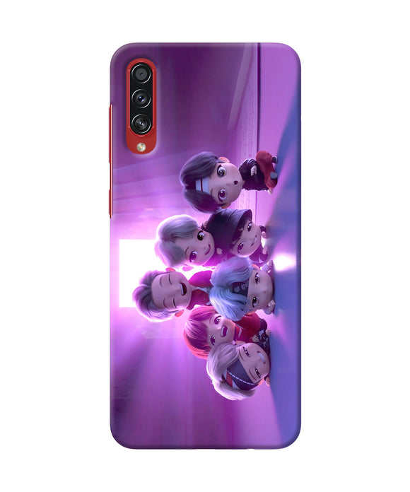 BTS Chibi Samsung A70s Back Cover