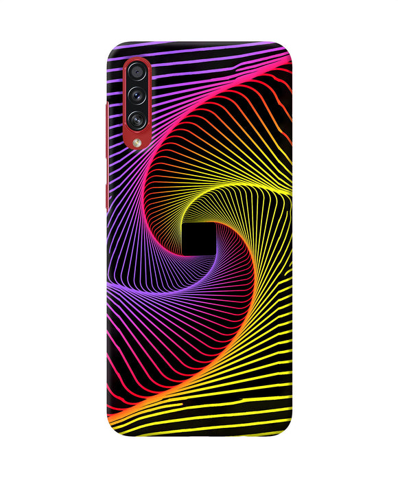 Colorful Strings Samsung A70s Back Cover