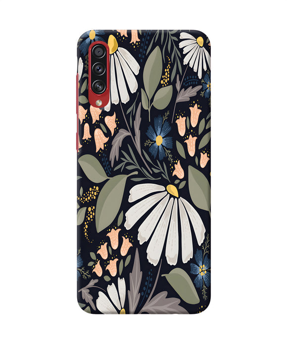Flowers Art Samsung A70s Back Cover