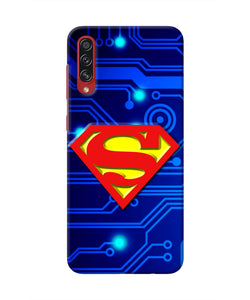 Superman Abstract Samsung A70s Real 4D Back Cover