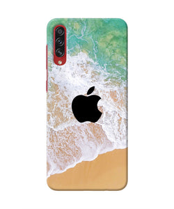 Apple Ocean Samsung A70s Real 4D Back Cover