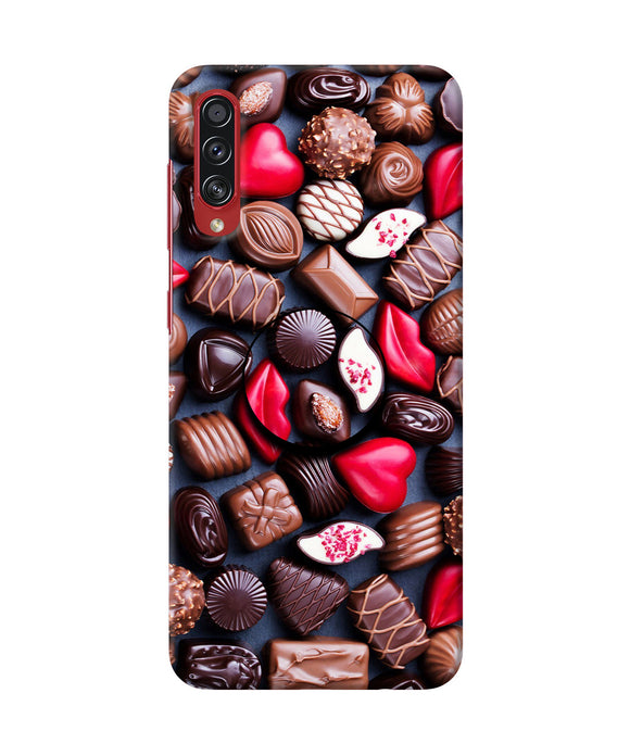 Chocolates Samsung A70s Pop Case