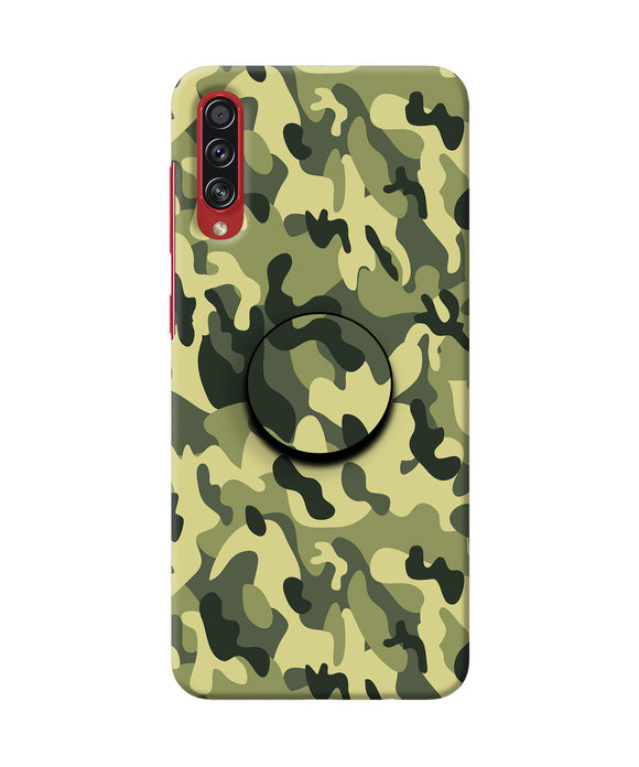 Camouflage Samsung A70s Pop Case