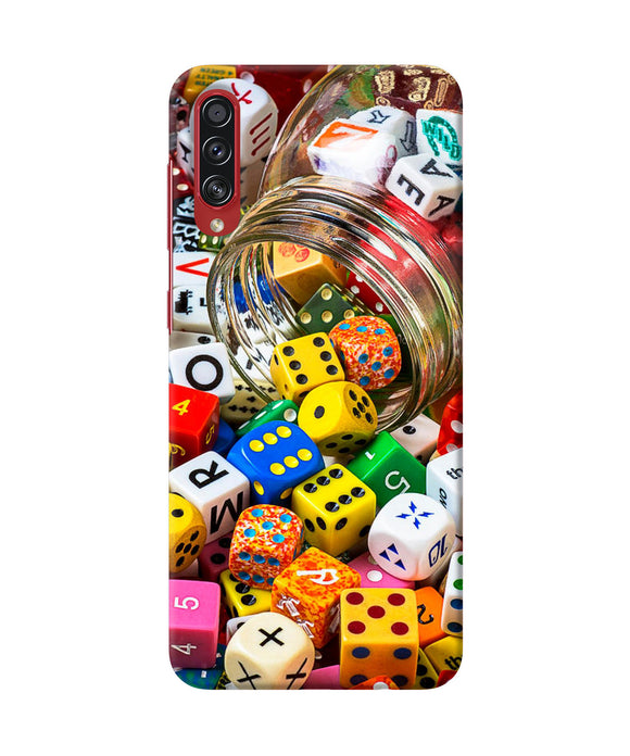 Colorful Dice Samsung A70s Back Cover