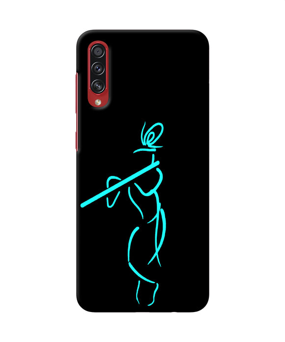 Lord krishna sketch Samsung A70s Back Cover