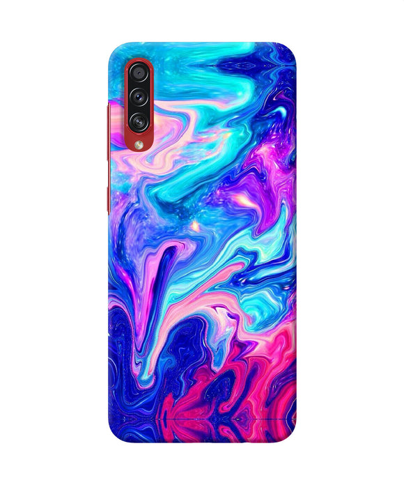 Abstract colorful water Samsung A70s Back Cover