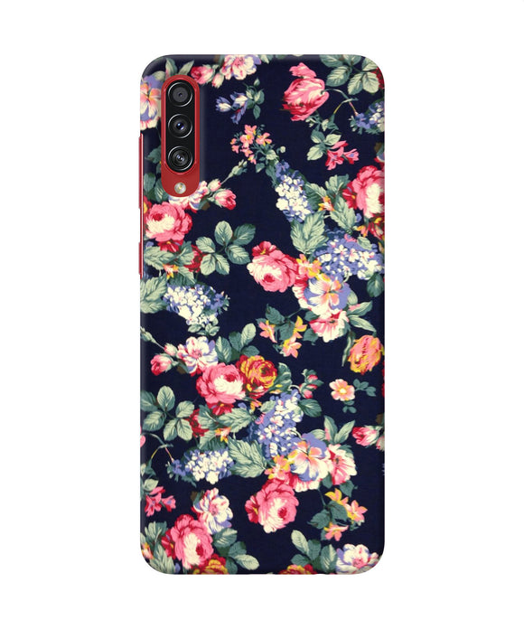 Natural flower print Samsung A70s Back Cover