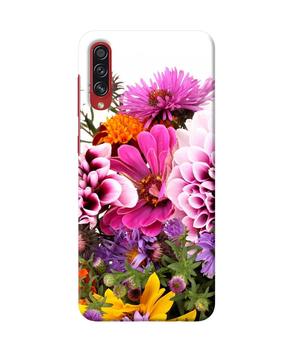 Natural flowers Samsung A70s Back Cover