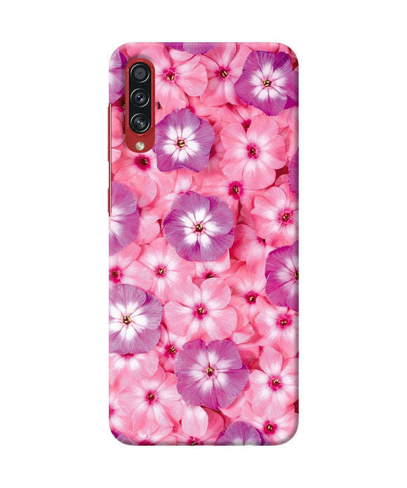 Natural pink flower Samsung A70s Back Cover