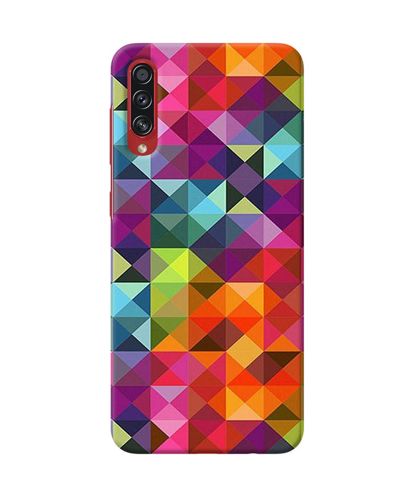 Abstract triangle pattern Samsung A70s Back Cover