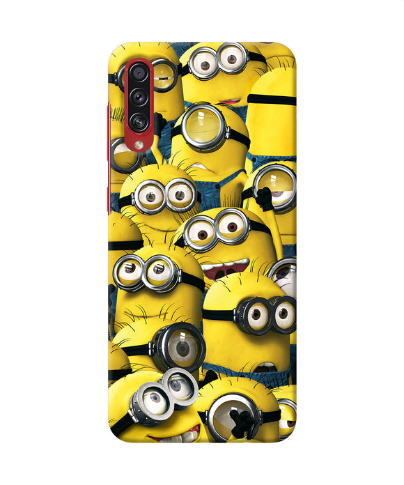 Minions crowd Samsung A70s Back Cover