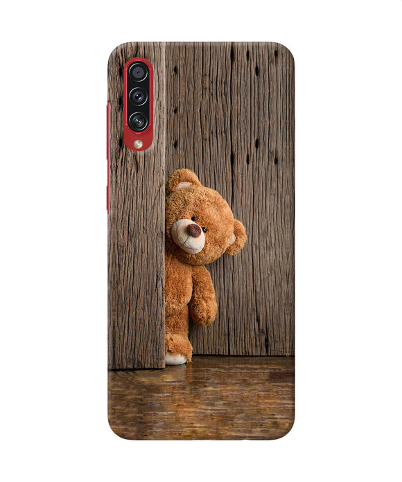 Teddy wooden Samsung A70s Back Cover