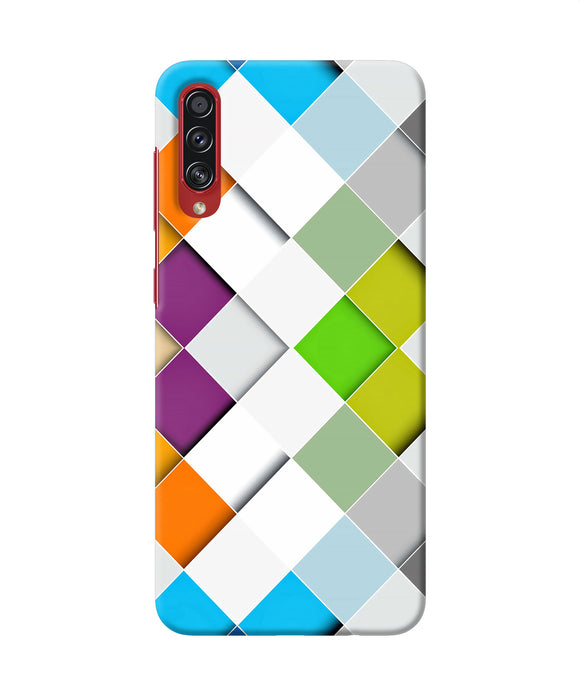Abstract color box Samsung A70s Back Cover