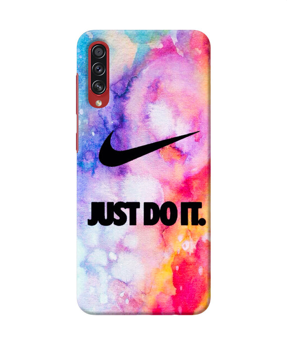 Just do it colors Samsung A70s Back Cover