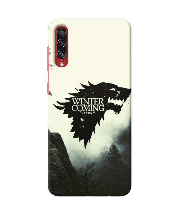 Winter coming stark Samsung A70s Back Cover