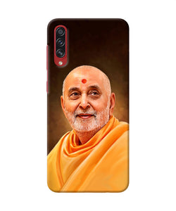 Pramukh swami painting Samsung A70s Back Cover