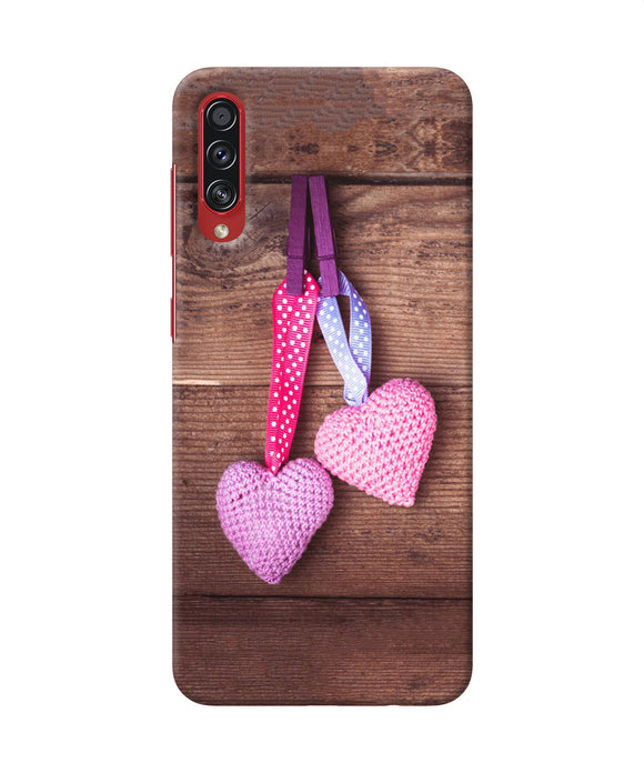 Two gift hearts Samsung A70s Back Cover