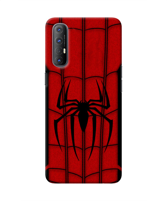 Spiderman Costume Oppo Reno3 Pro Real 4D Back Cover