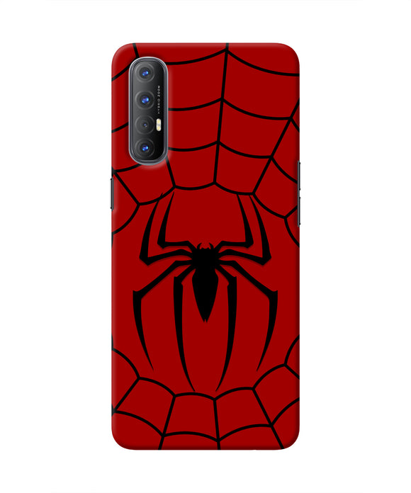 Spiderman Web Oppo Reno3 Pro Real 4D Back Cover