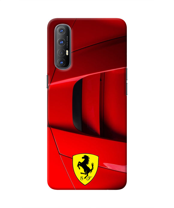Ferrari Car Oppo Reno3 Pro Real 4D Back Cover
