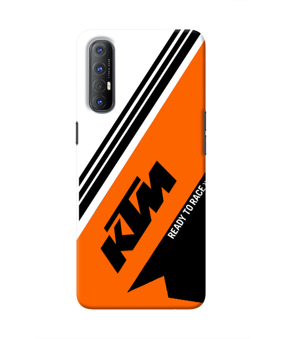 KTM Abstract Oppo Reno3 Pro Real 4D Back Cover