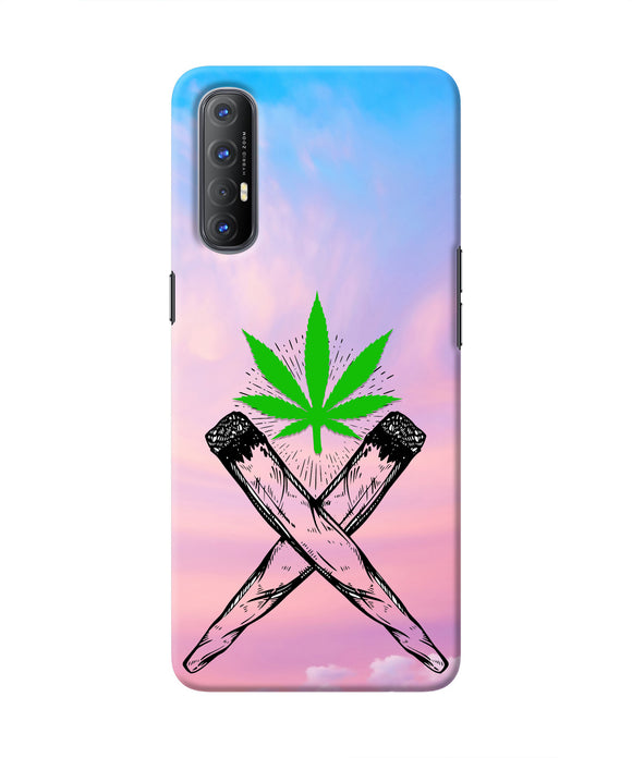 Weed Dreamy Oppo Reno3 Pro Real 4D Back Cover