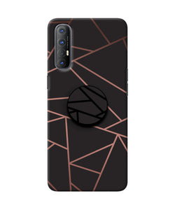 Geometric Pattern Oppo Reno3 Pro Pop Case