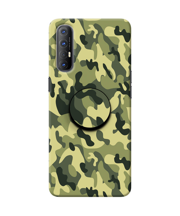 Camouflage Oppo Reno3 Pro Pop Case