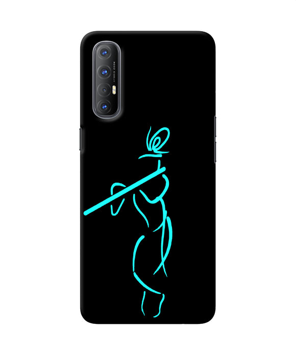Lord krishna sketch Oppo Reno3 Pro Back Cover