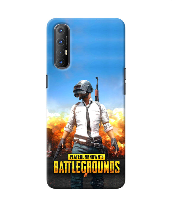 Pubg poster Oppo Reno3 Pro Back Cover