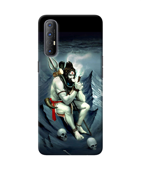 Lord shiva chillum Oppo Reno3 Pro Back Cover