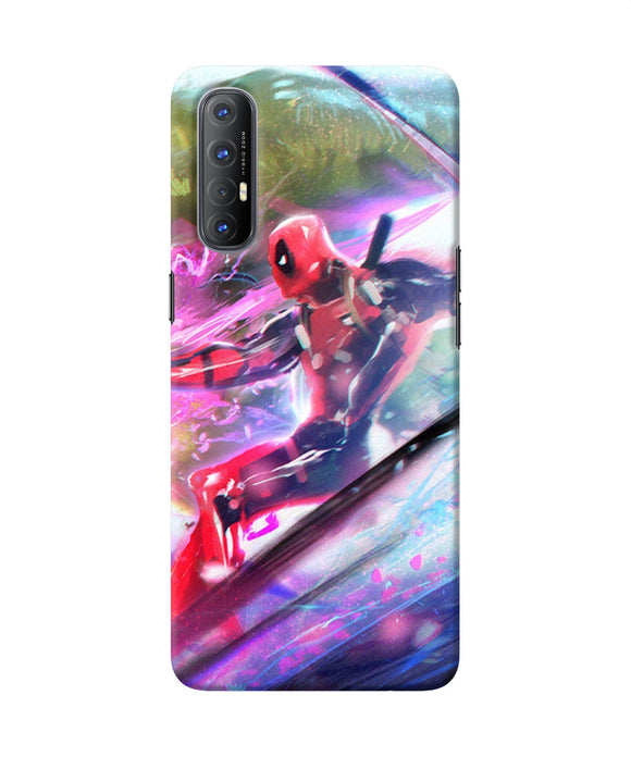 Deadpool super hero Oppo Reno3 Pro Back Cover