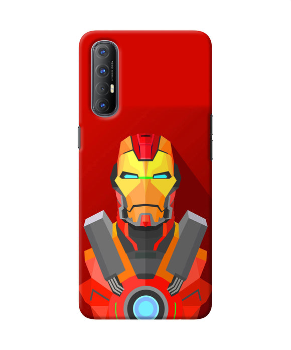 Ironman print Oppo Reno3 Pro Back Cover
