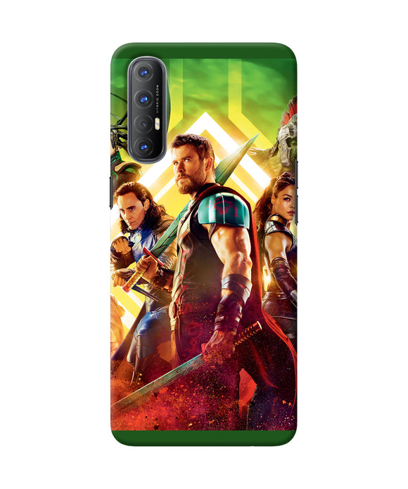 Avengers thor poster Oppo Reno3 Pro Back Cover
