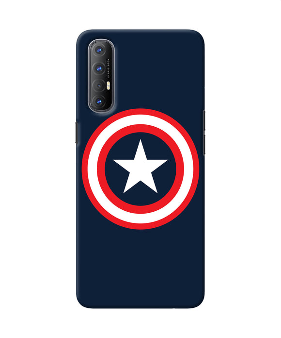 Captain america logo Oppo Reno3 Pro Back Cover