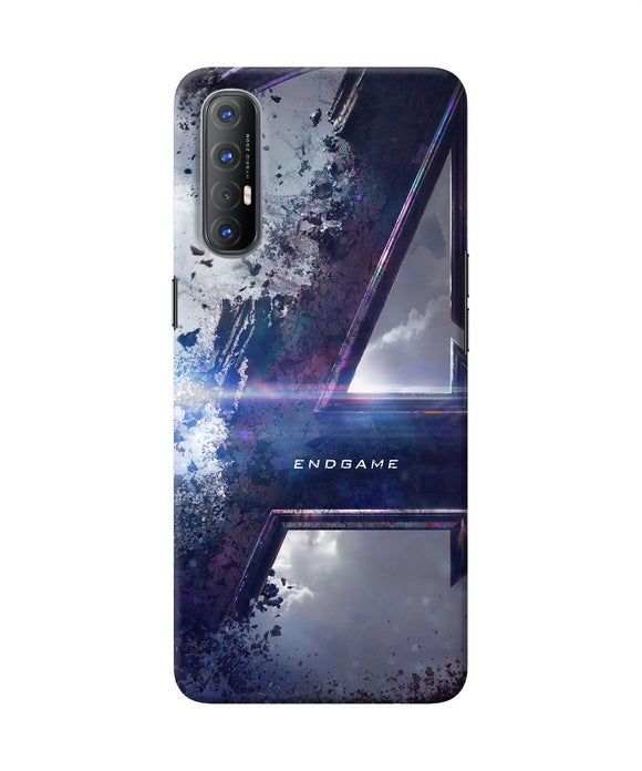 Avengers end game poster Oppo Reno3 Pro Back Cover