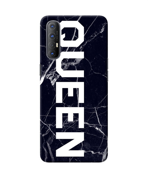 Queen marble text Oppo Reno3 Pro Back Cover