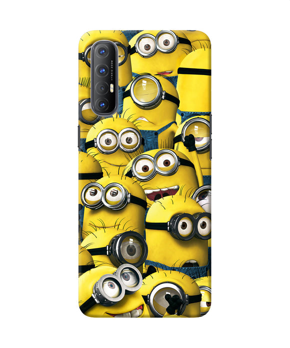 Minions crowd Oppo Reno3 Pro Back Cover