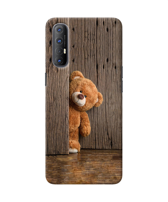 Teddy wooden Oppo Reno3 Pro Back Cover