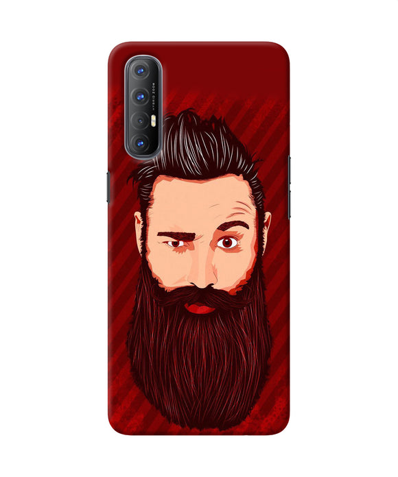 Beardo character Oppo Reno3 Pro Back Cover