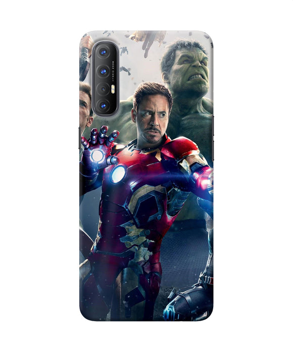 Avengers space poster Oppo Reno3 Pro Back Cover