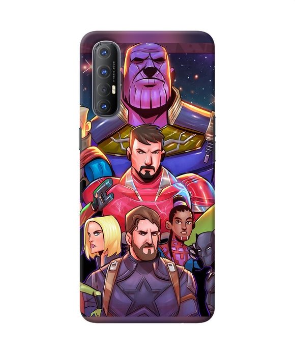 Avengers animate Oppo Reno3 Pro Back Cover