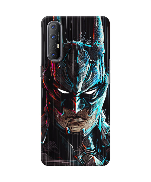 Batman face Oppo Reno3 Pro Back Cover