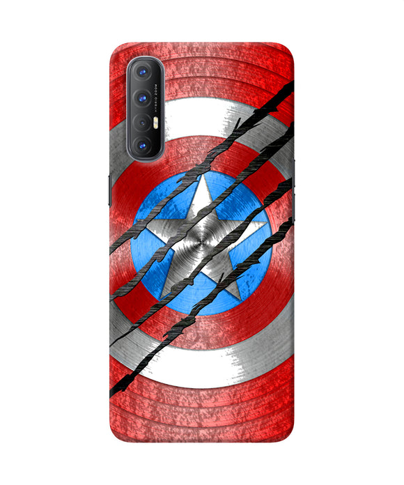 Scratch on shield Oppo Reno3 Pro Back Cover