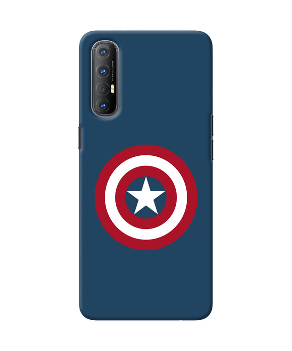 Captain america logo Oppo Reno3 Pro Back Cover