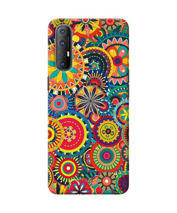 Colorful circle pattern Oppo Reno3 Pro Back Cover