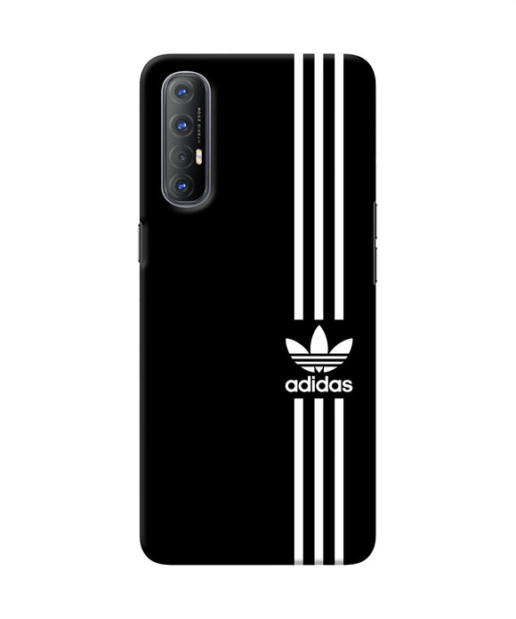 Adidas strips logo Oppo Reno3 Pro Back Cover