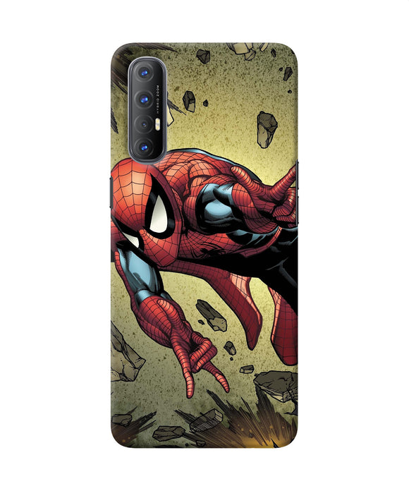 Spiderman on sky Oppo Reno3 Pro Back Cover