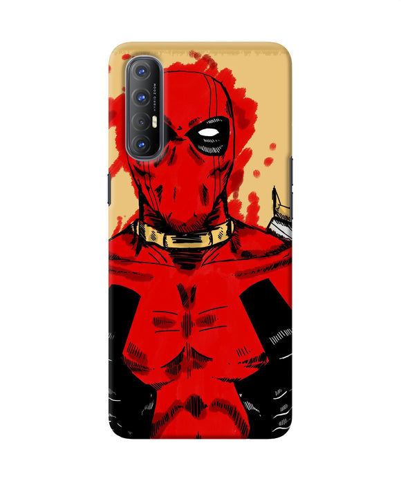 Blooded deadpool Oppo Reno3 Pro Back Cover